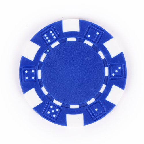 Blue Composite Poker Chip