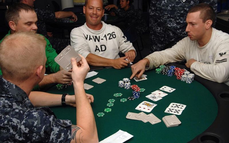 Game of People Played with Cards