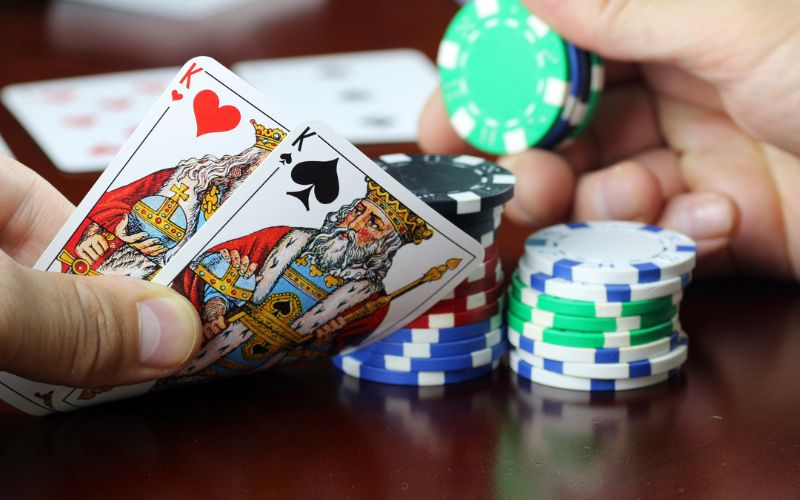 Poker Chip Trick