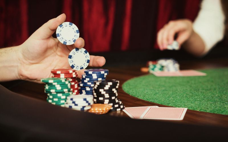 Poker Chip Trick