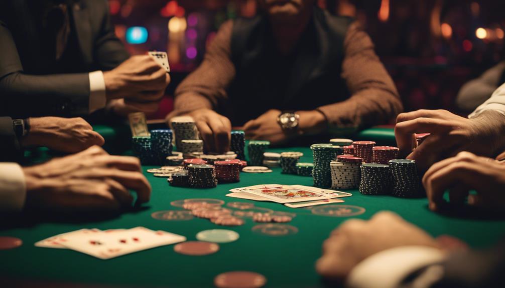 gambling on card games