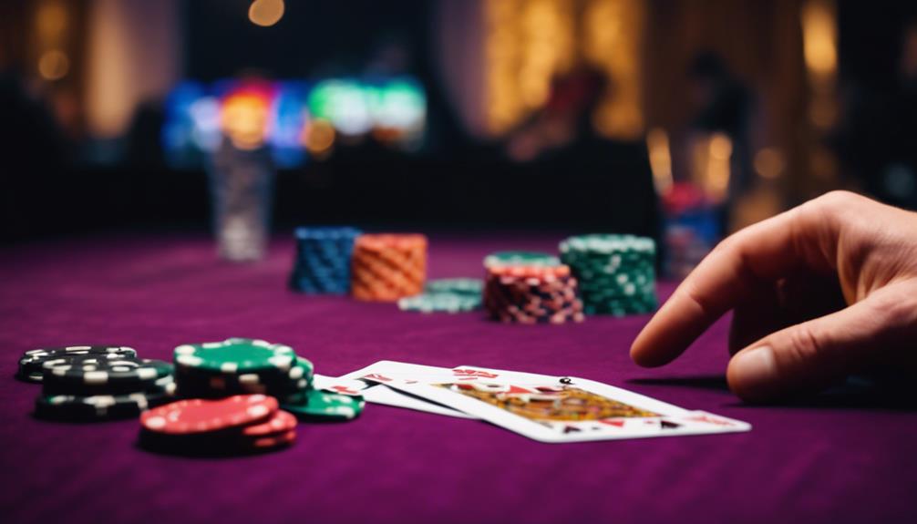 high stakes poker hand