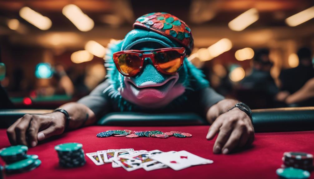 inexperienced player in poker